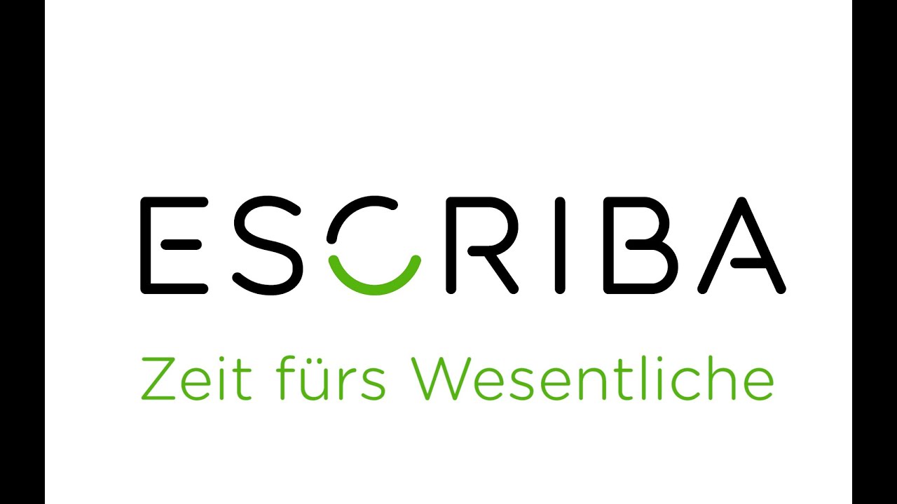 Brief auf Zuruf mit ESCRIBA