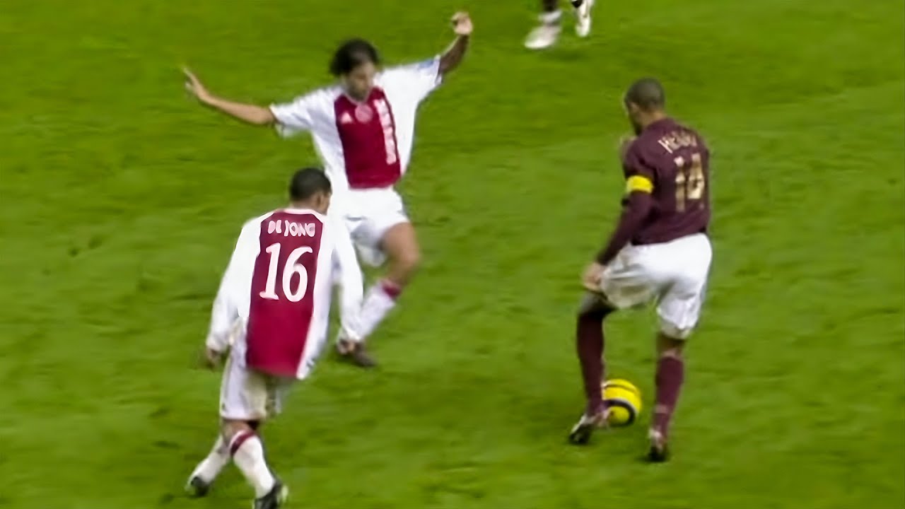 Thierry Henry GOD level flair and skills