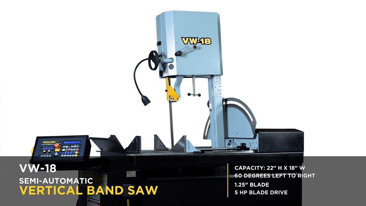 HYDMECH VW-18 Vertical Band Saw
