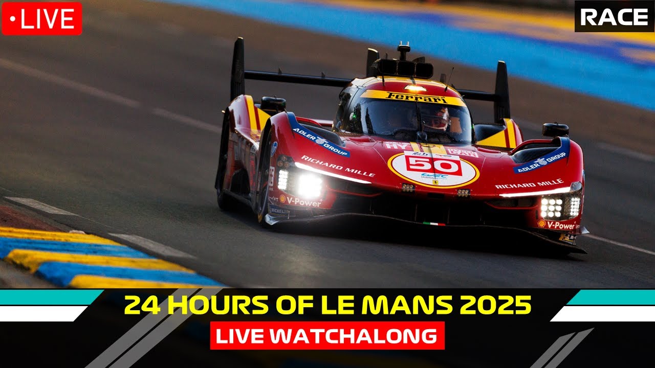 24 Hours of Le Mans 2025- Live Watchalong