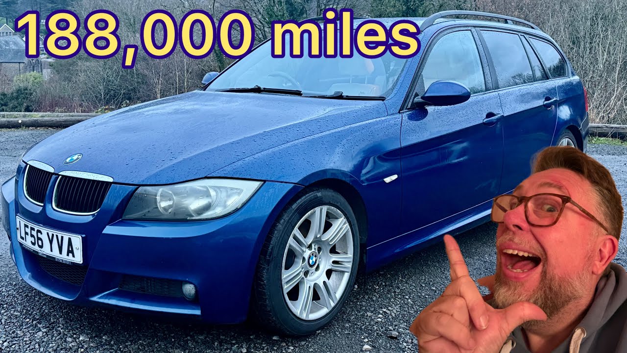 BMW с большим пробегом. Я принял этот BMW 320d M-Sport Touring в качестве частичной оплаты.