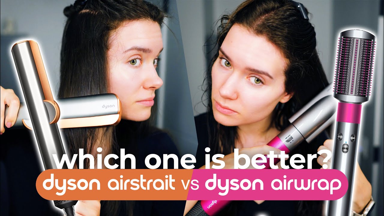 Dyson Airstrait против Dyson Airwrap — что лучше?!
