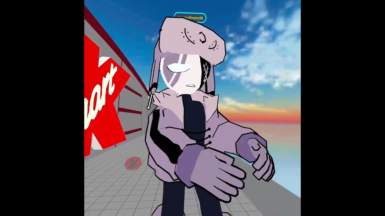 Ruv Dancing On Top of Kmart NOT CLICKBAIT!! (FNF VRChat Short/Skit)