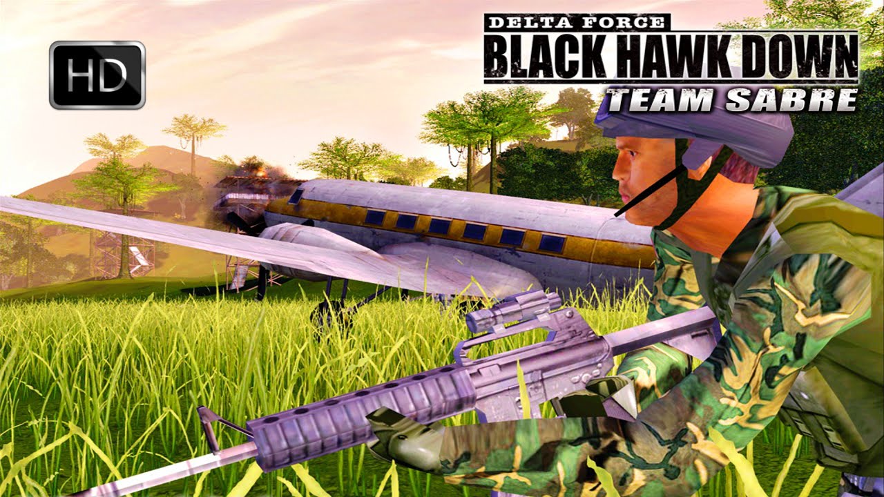 Delta Force Black Hawk Down Team Sabre Mission: Jungle Airfield Takedown HD
