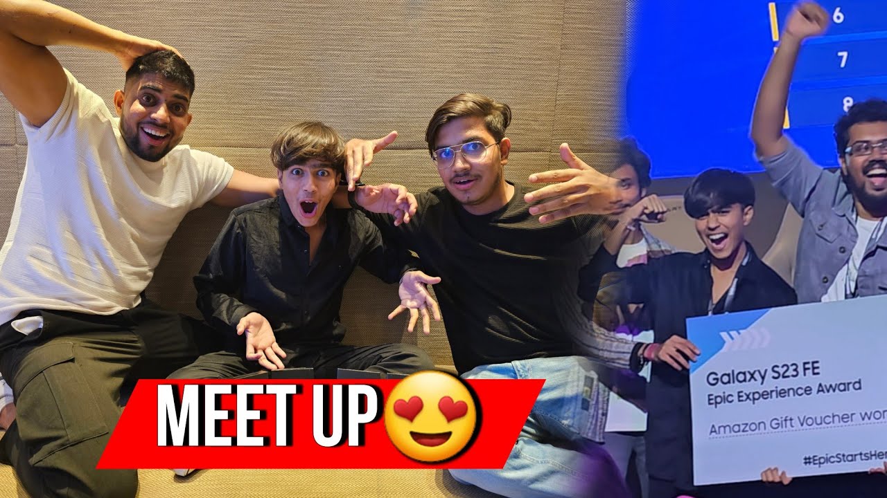 Best Meet up with God Praveen Yt & God Tushar Op 🤩