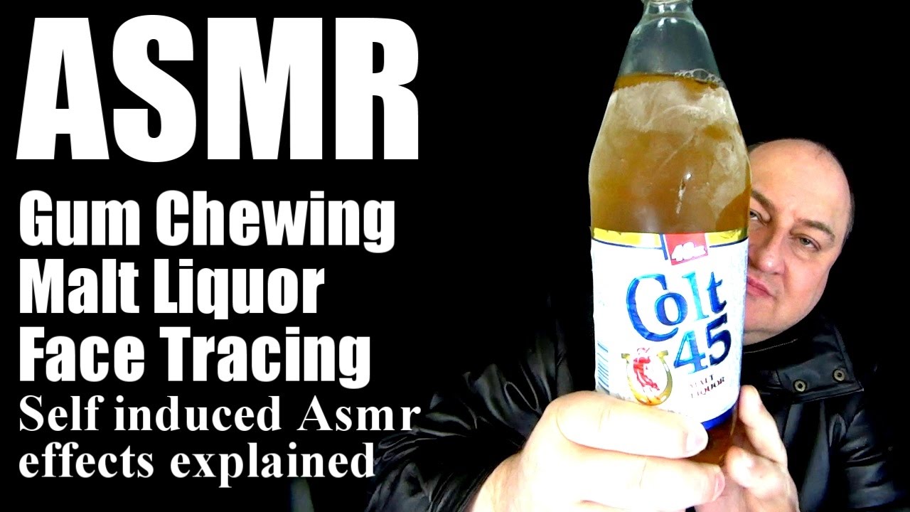 ASMR CHEWING BUBBLEGUM AND BEER