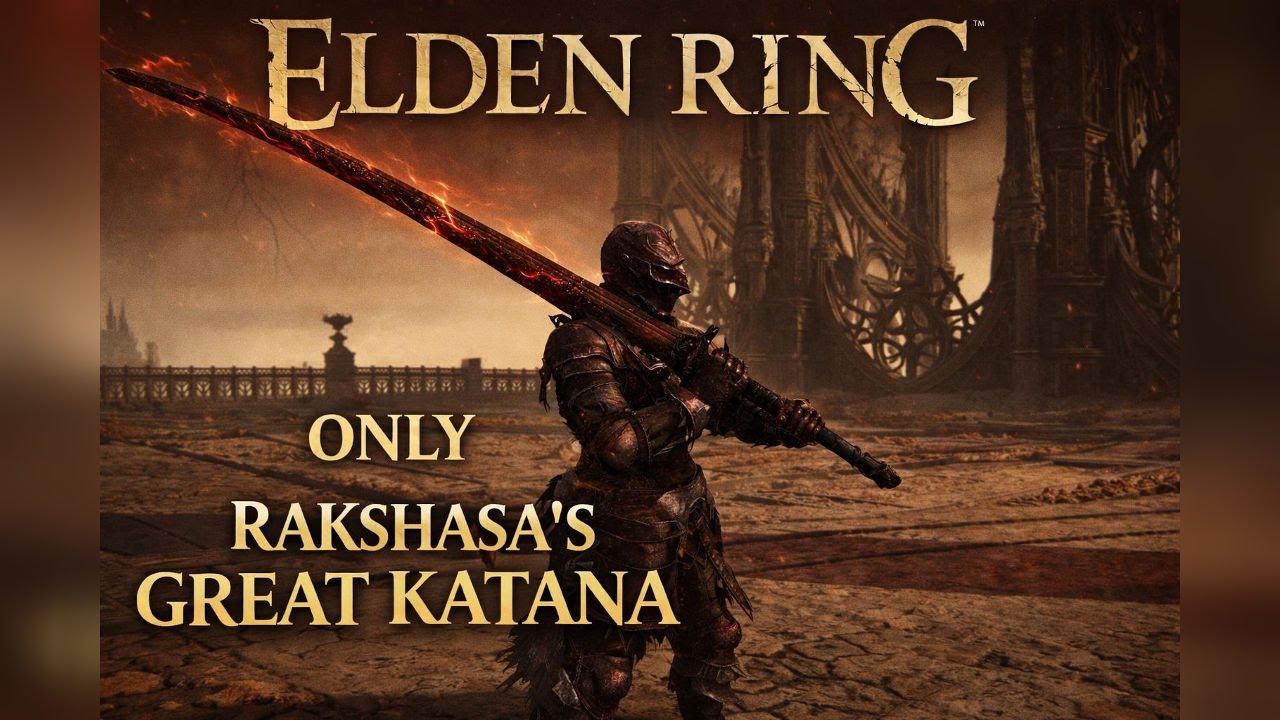 Beating Elden Ring with ONLY Rakshasa's Great Katana