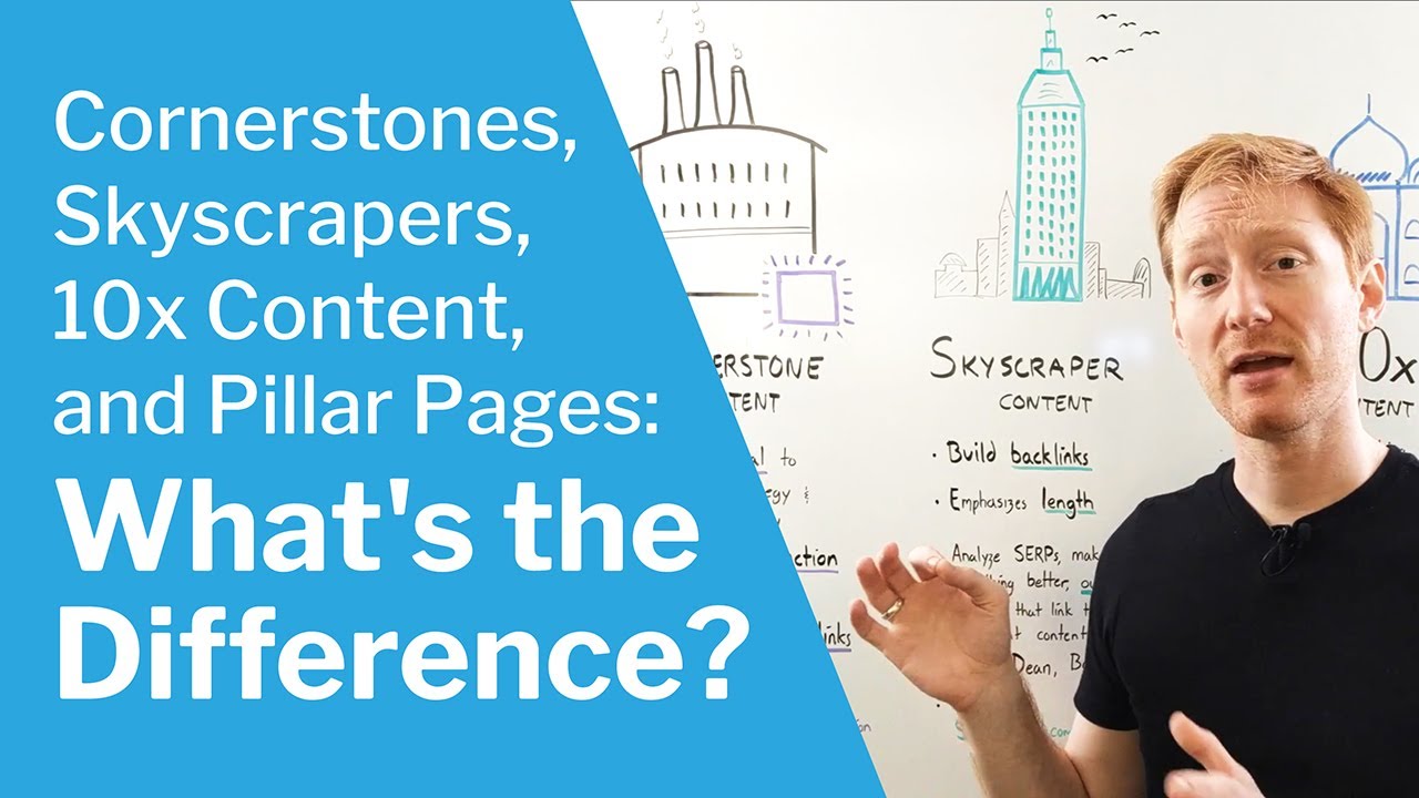 Cornerstones, Skyscrapers, 10x Content, and Pillar Pages: What's the Difference?