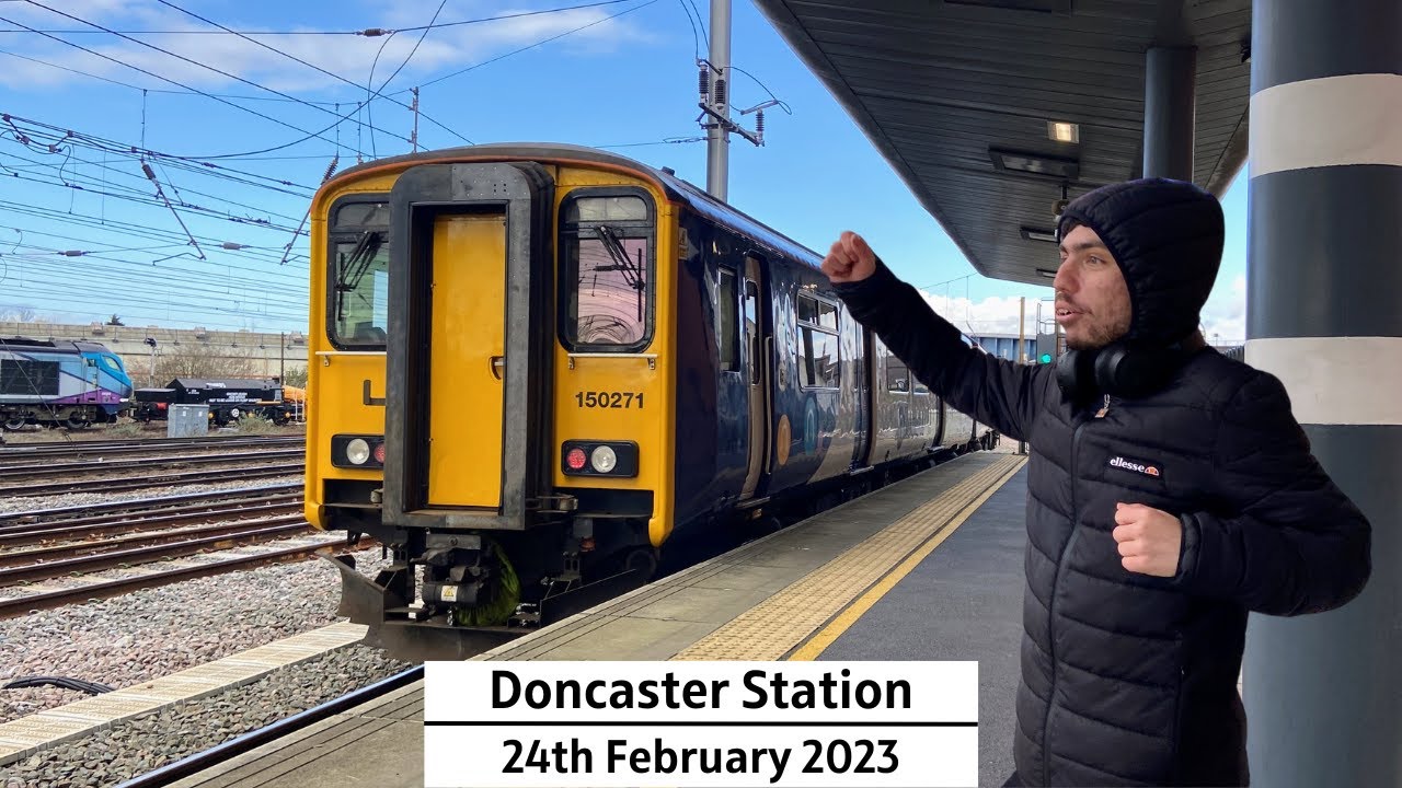 Trains at Doncaster (24/02/2023) ft: @travellingmix