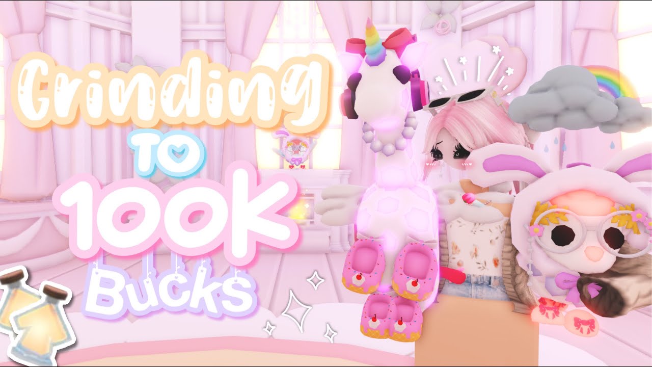 ₊˚⊹ ᰔ Grinding to 100K Bucks! - #adoptme #adoptmeroblox ⋆౨ৎ˚⟡˖ ࣪
