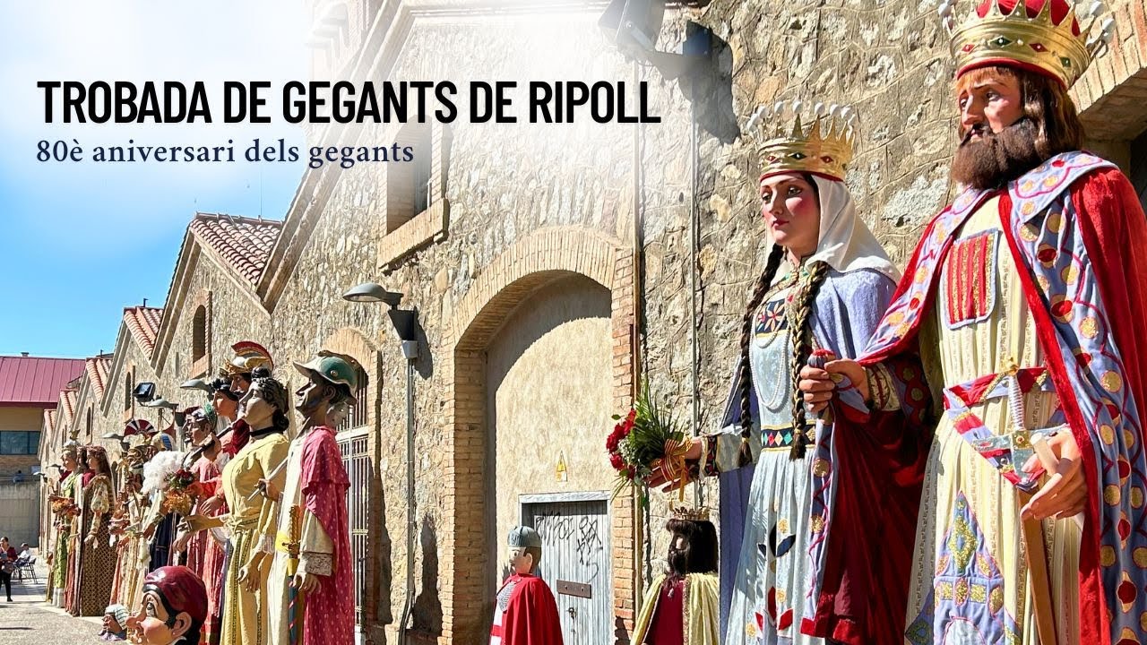 Trobada de gegants de Ripoll - 80è aniversari dels gegants (25/5/2025)