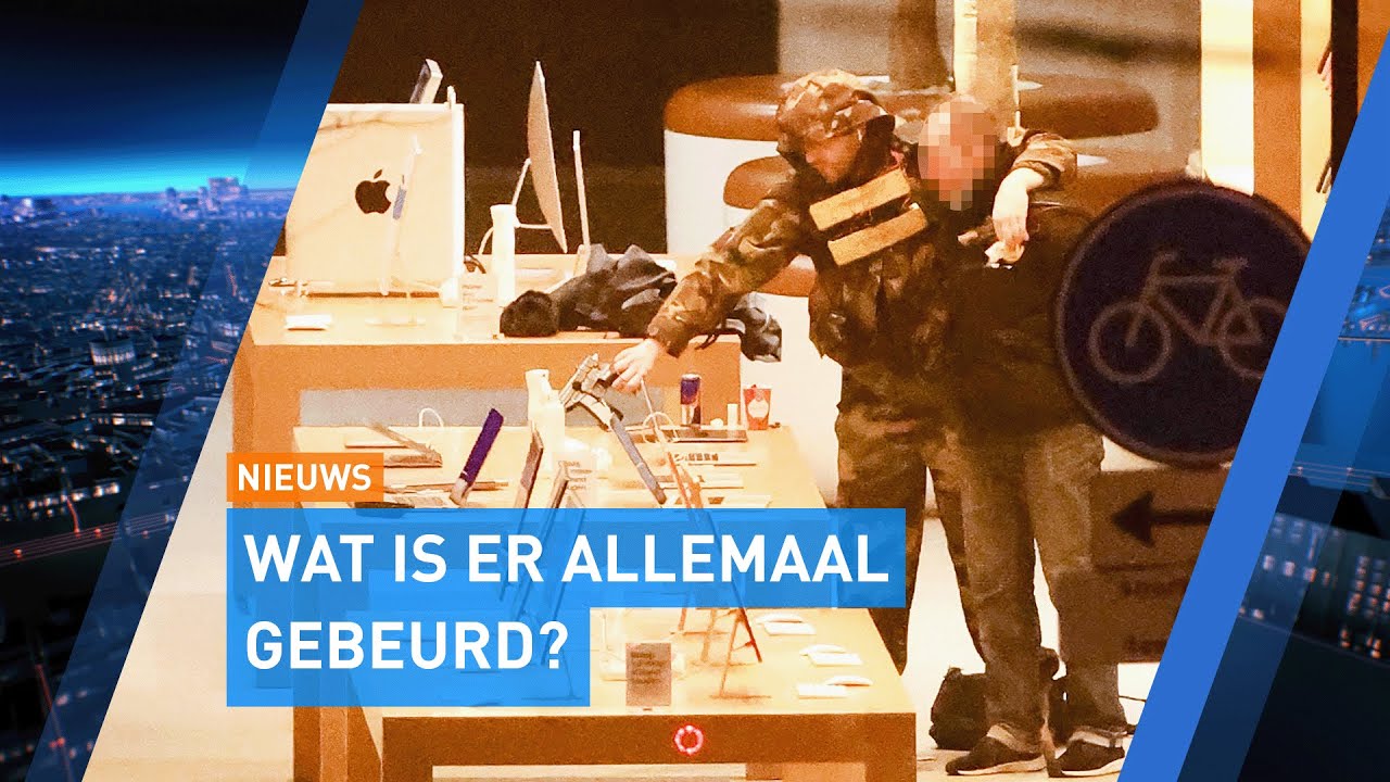 OVERZICHT: Dit gebeurde in Amsterdam tijdens de gijzeling in Apple Store