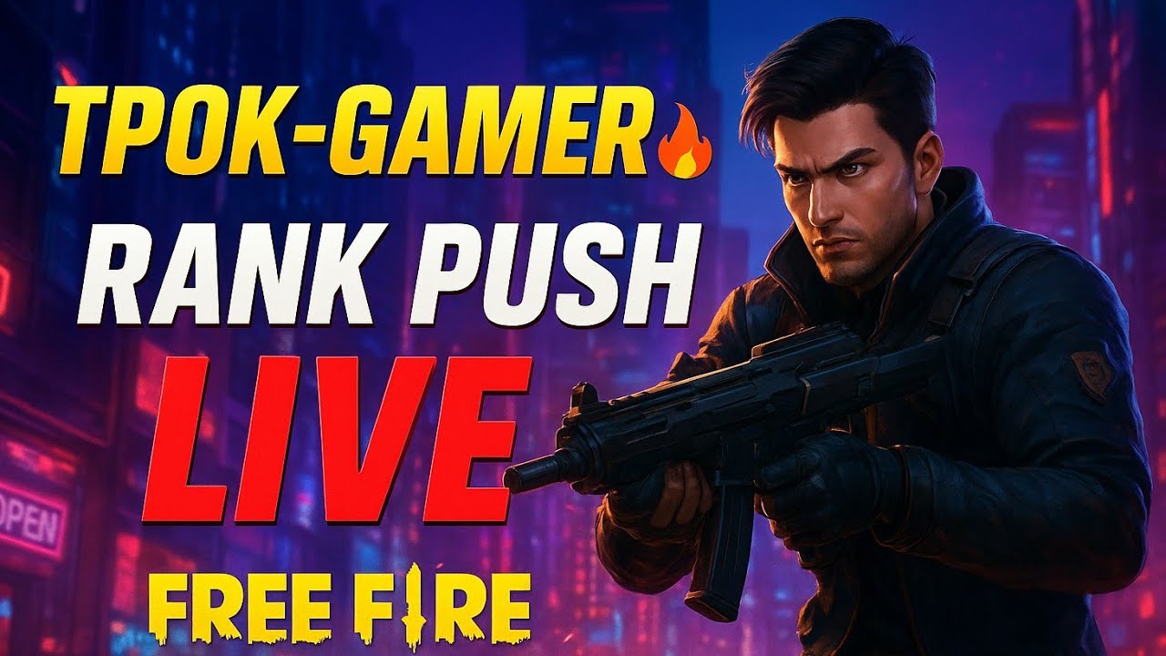 Free Fire MAX Live – TPOK Gamer Ka Booyah Mission!