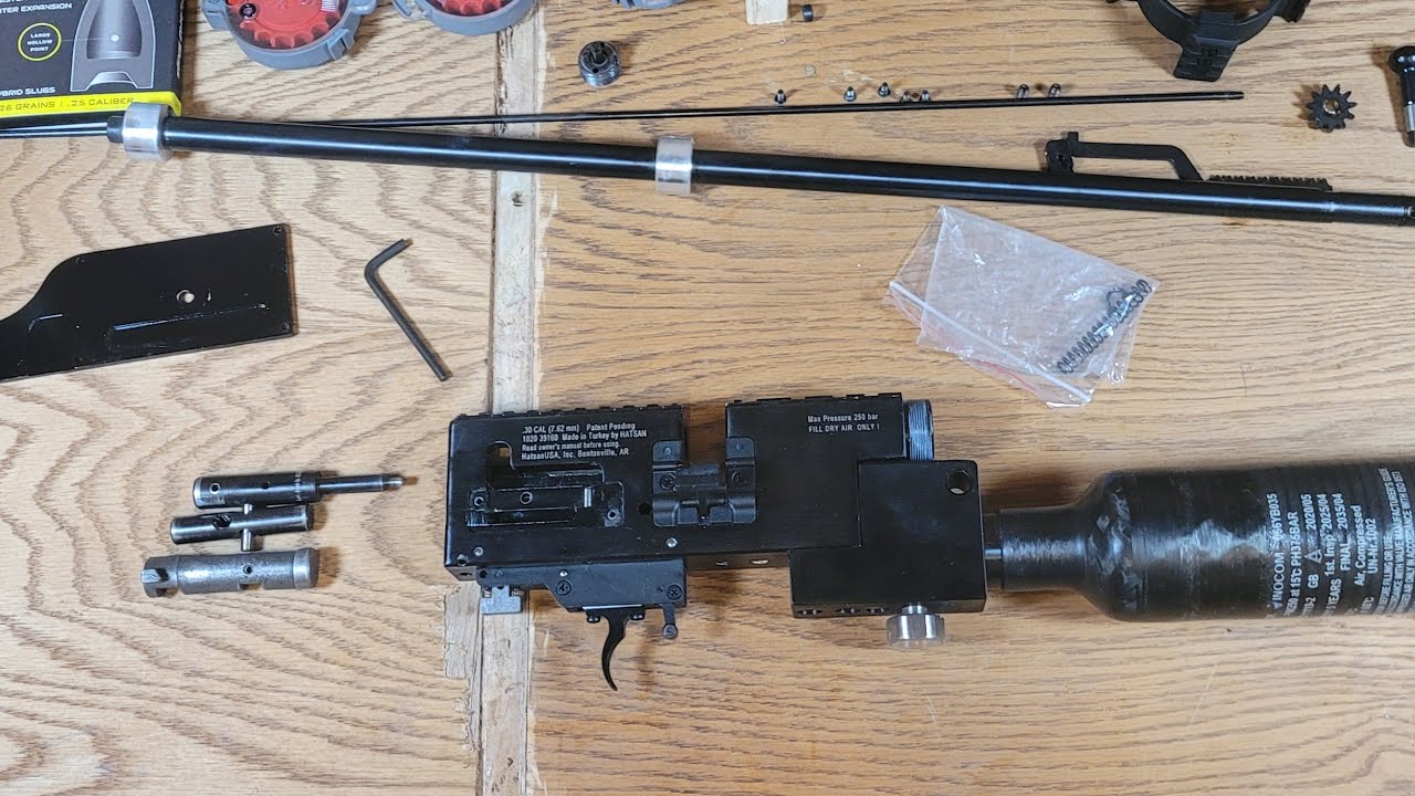 part 2 .30caliber blitz reassemble after breech seal  #hatsan #airguns #seal