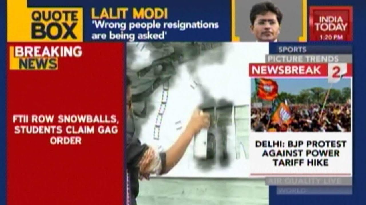 FTII Row: Students Claim Gag Order