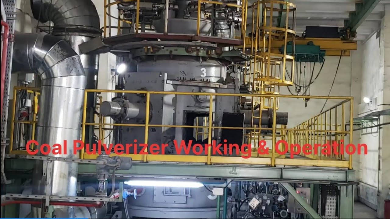 coal pulverizer plant | Coal Mill | working and operation #boiler #coal #mechanical