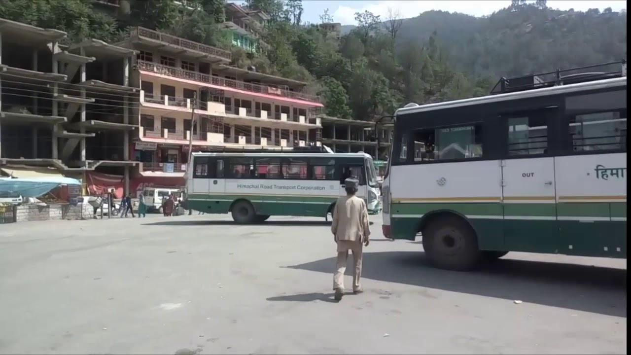 HRTC Anni Bus Stand Kullu, Himachal Pradesh - India