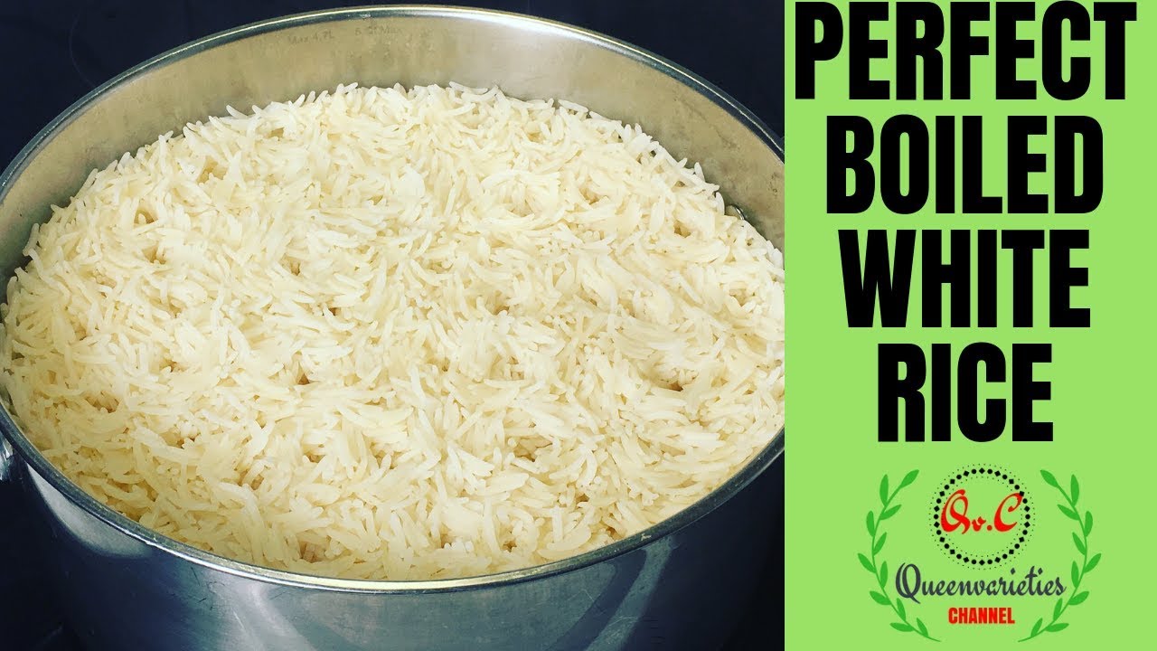 ✅WHITE RICE RECIPE: EASY STEP BY STEP GUIDE FOR BEGINNERS / Nigerian White Rice Recipe
