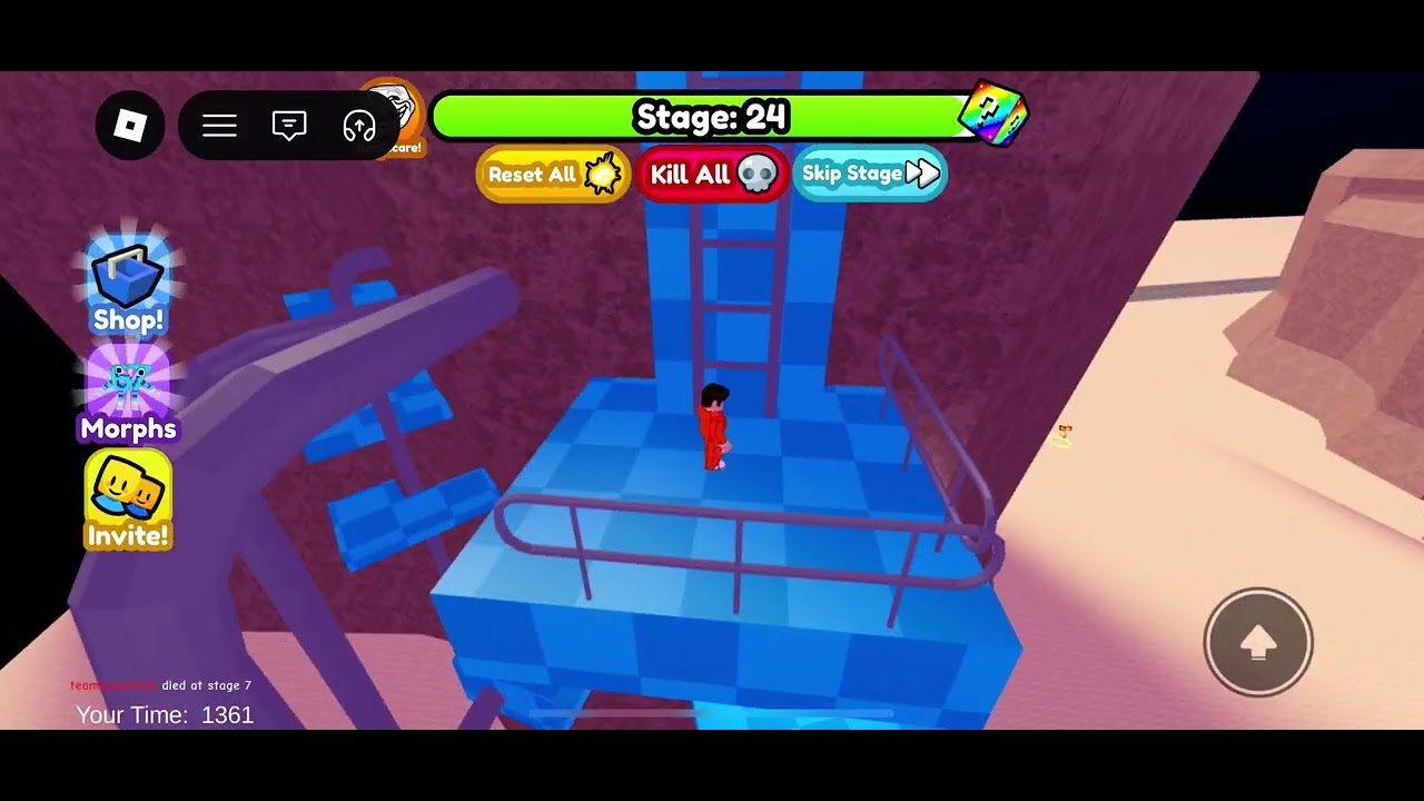 Terrific Tuesday - Roblox - 67 Prison Run! Obby - Stages 21-25 & Winners Circle - Gameplay