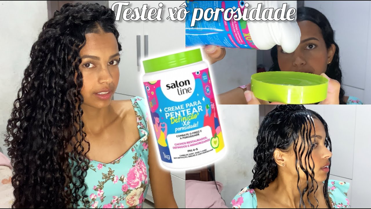 testei o creme DEFINIÇÃO XÔ POROSIDADE da Salon line 