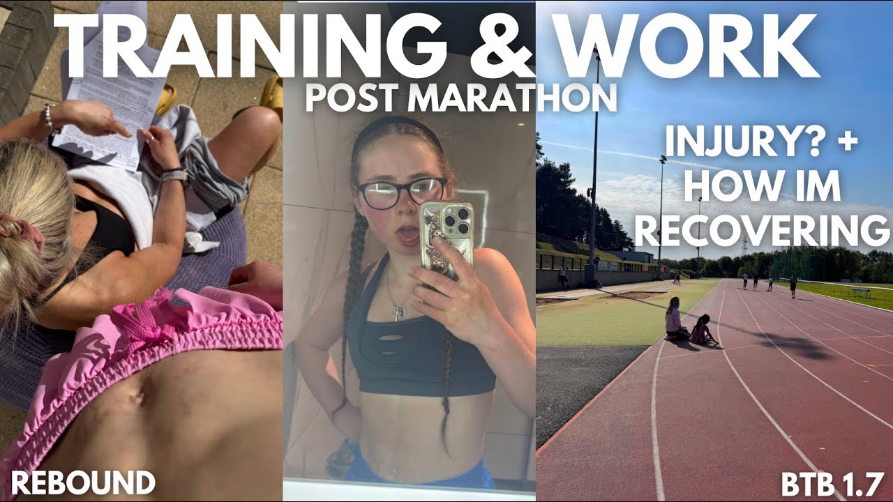 DAY IN THE LIFE POST MARATHON | INJURED?! + OWNING MY OWN COMPANY