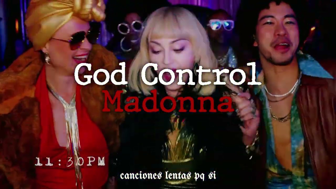 Madonna; God Control (Slowed + Reverb)