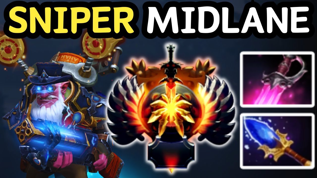 🔥 SNIPER MID WITH THESE BUILD IS TOXIC 🔥 DOTA 2