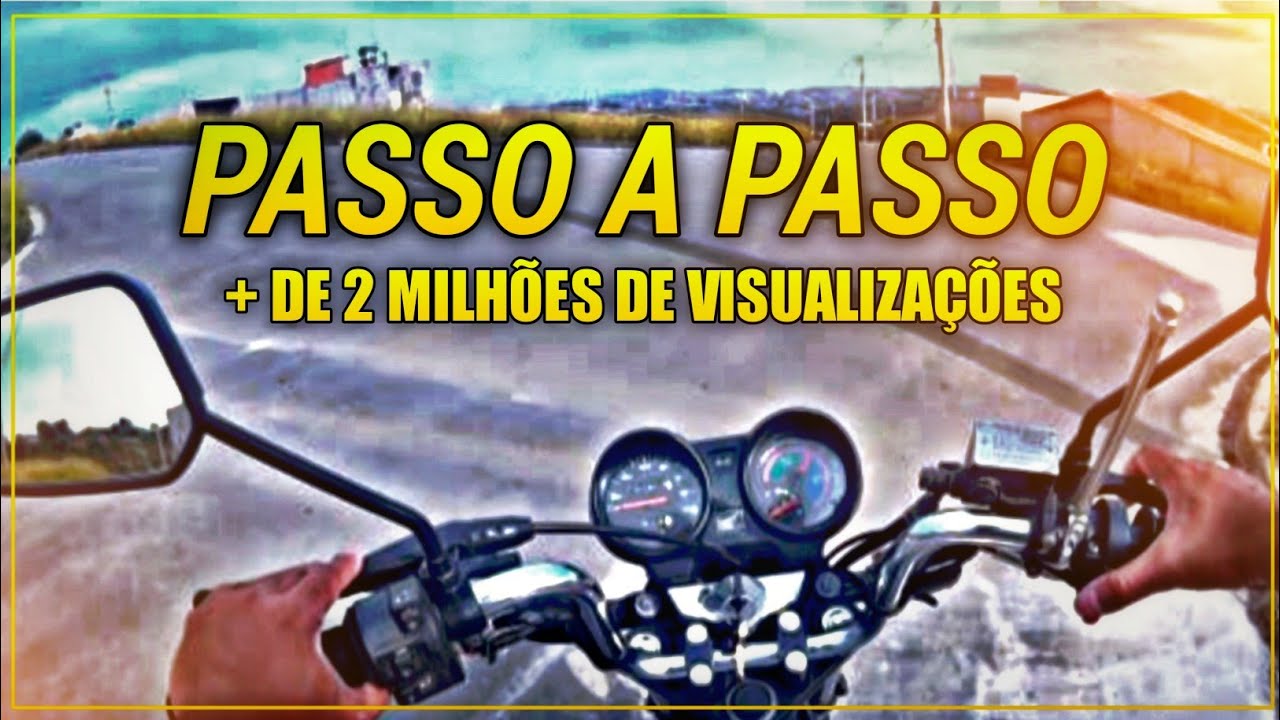 COMO ANDAR DE MOTO, AULA DE MOTO (DICA PARA INICIANTES)