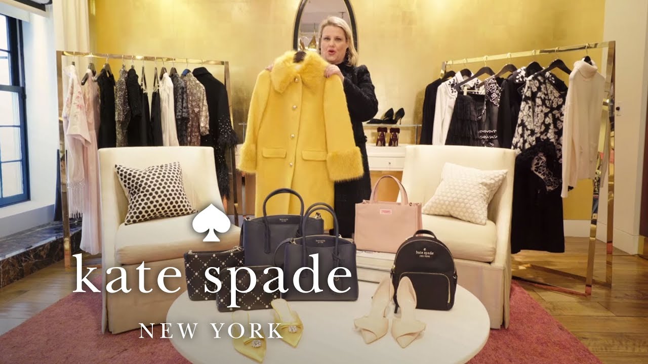holiday party outfits and cozy faux fur coats | talking shop | kate spade new york