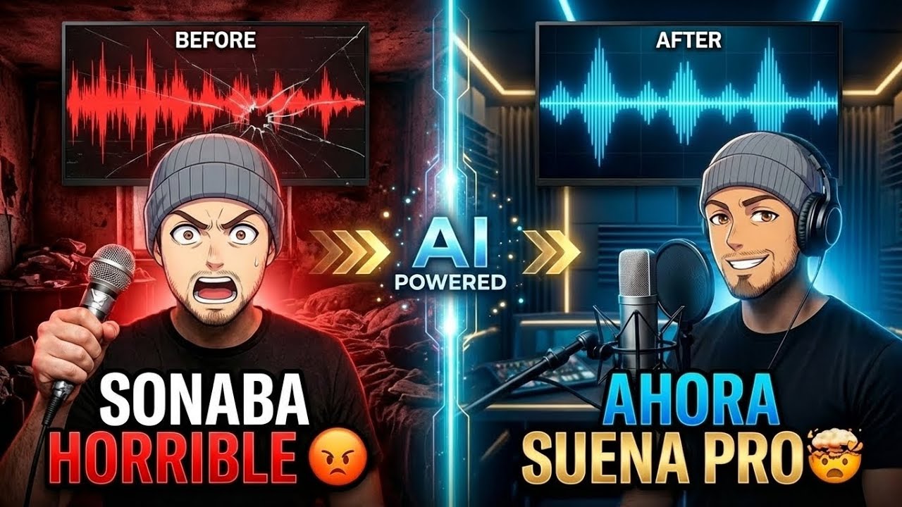 Este Demo Sonaba FEÍSIMO 😱 y la IA lo Convirtió en PRO 🤯