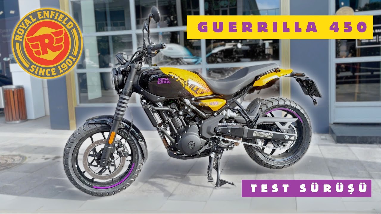 Türkiye'de İlk! | Royal Enfield Guerrilla 450 İnceleme ve Test Sürüşü