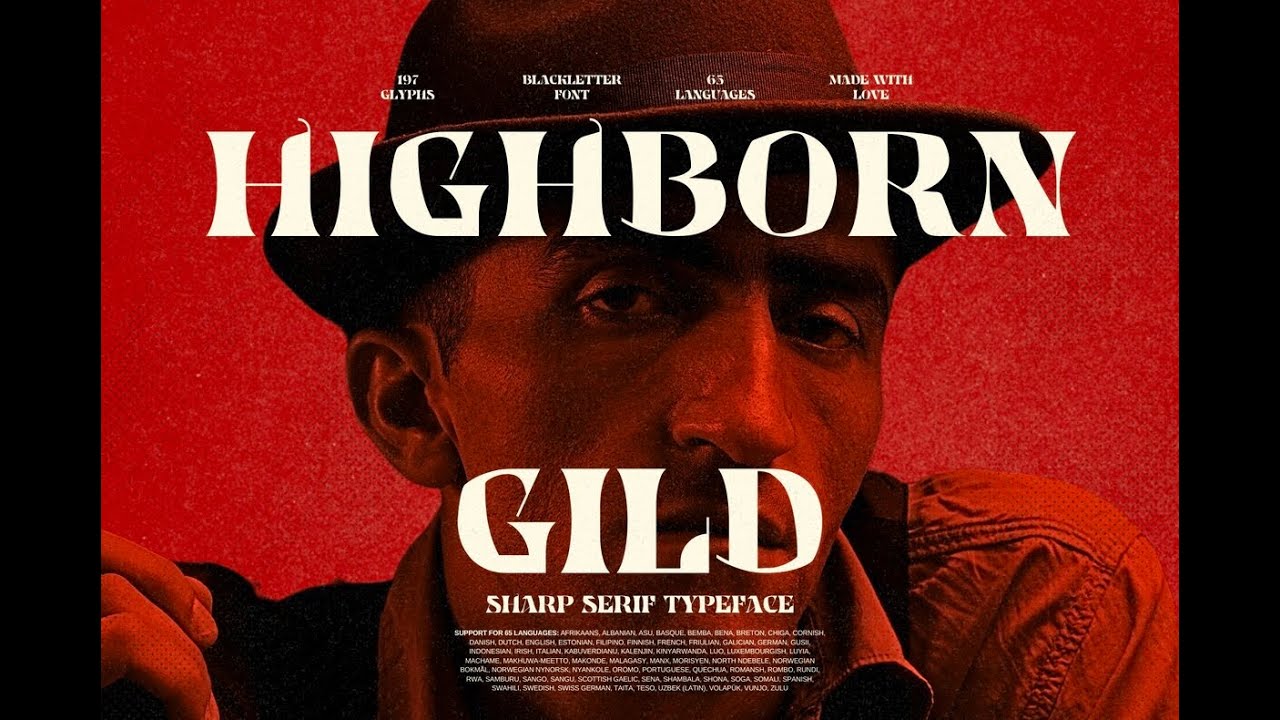 Highborn Gild Font Download