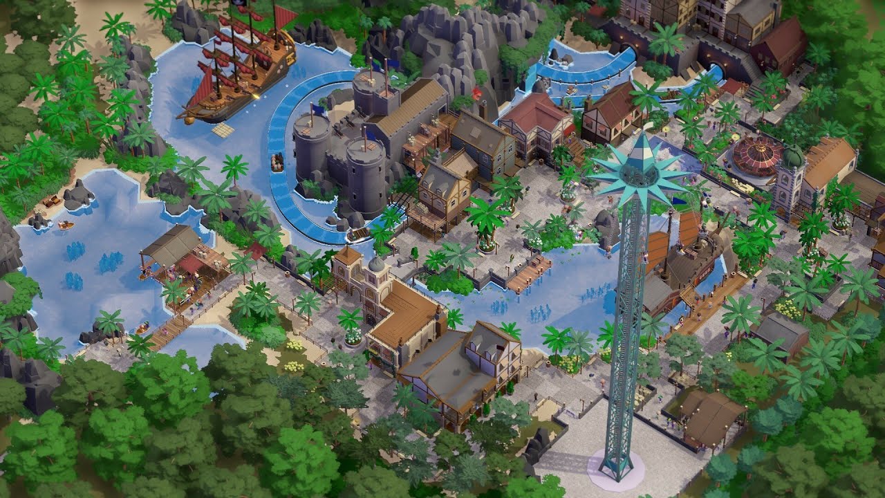 This is MOST PROMISING Multiplayer Rollercoaster Building Game Ever Made | PARKITECT GAMEPLAY