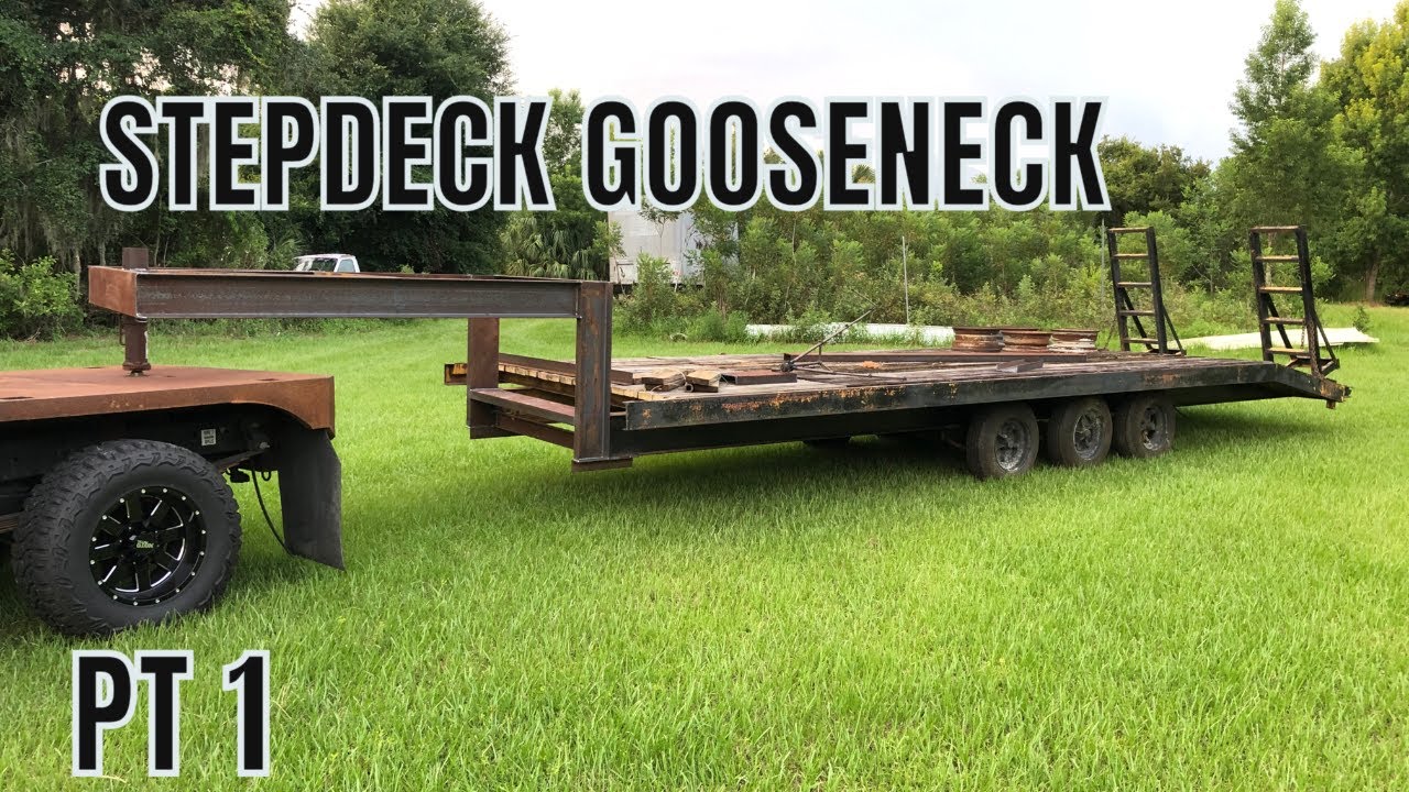 Custom Stepdeck Gooseneck Trailer Build PT 1 & Plasma Cutter GIVEAWAY!!