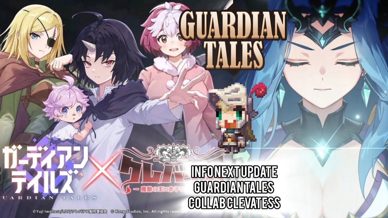 Info Next Update Kr New Erina 6 Star hero And Collab Clevatess x Guardian Tales