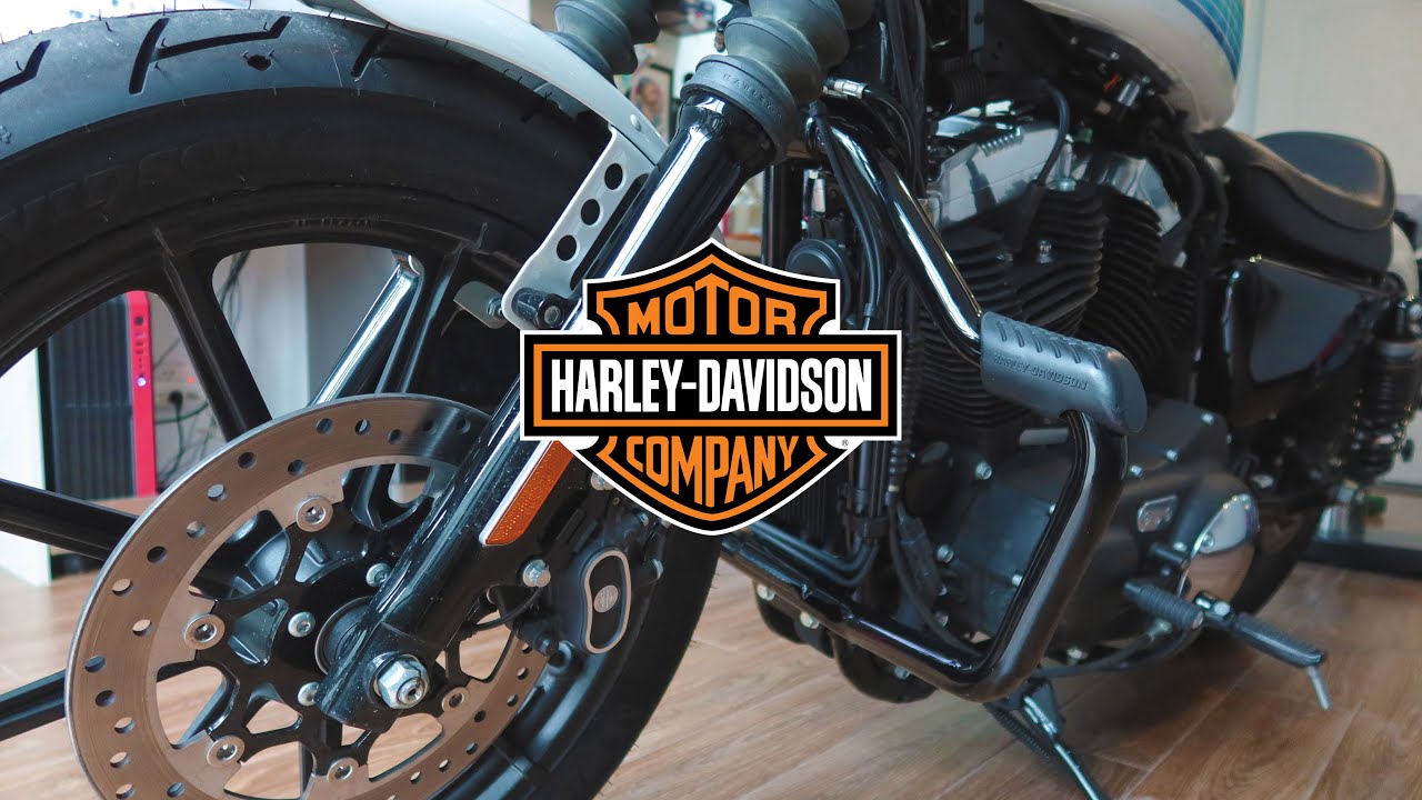 Harley-Davidson Iron 1200 (XL1200NS) Engine Guard/ Crash Bar Installation Tutorial 哈雷 硬汉1200 护杠安装
