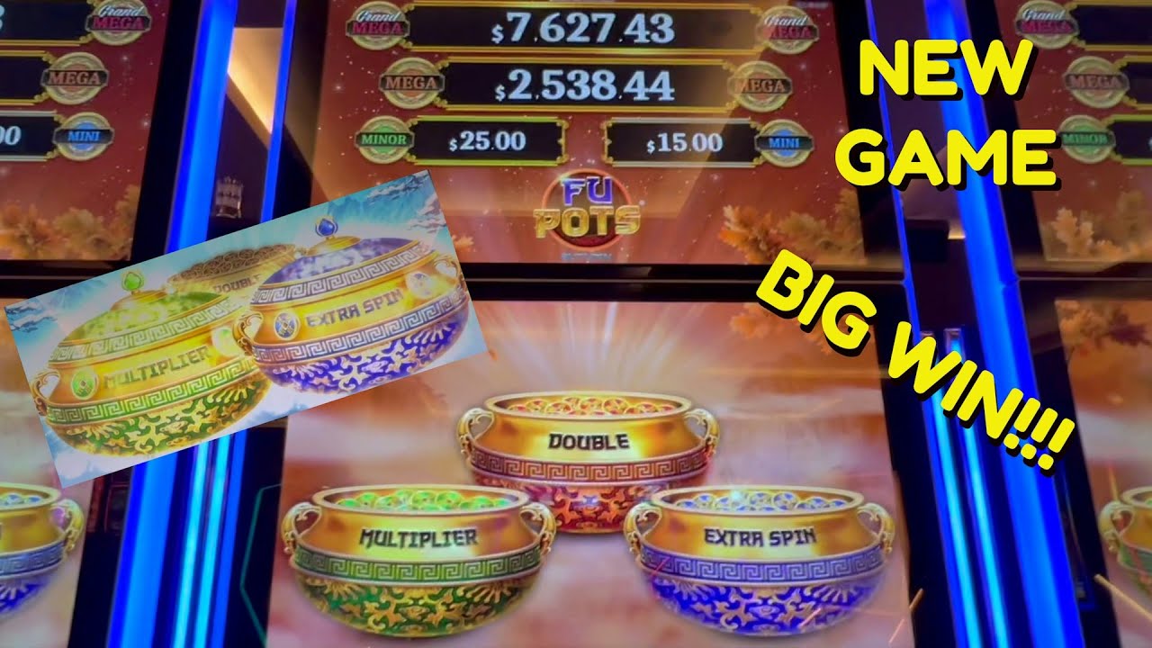 NEW GAME FU POTS!!! BIG WIN!!!