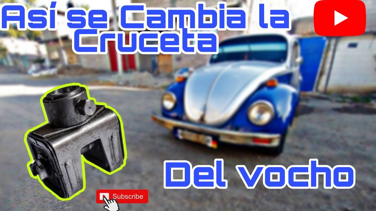 Cómo cambiar la Cruceta del Vocho/ #vocho #vocho1974