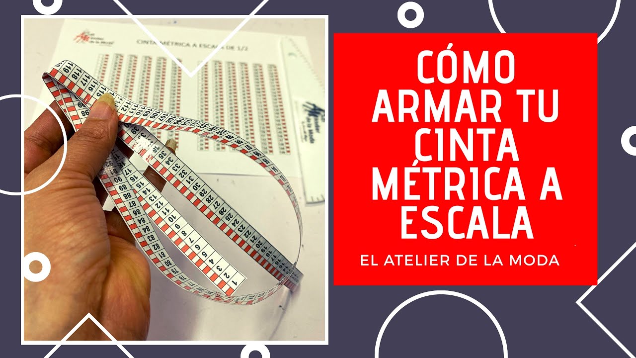 Cómo armar tu CINTA MÉTRICA a escala / con PDF para descargar!
