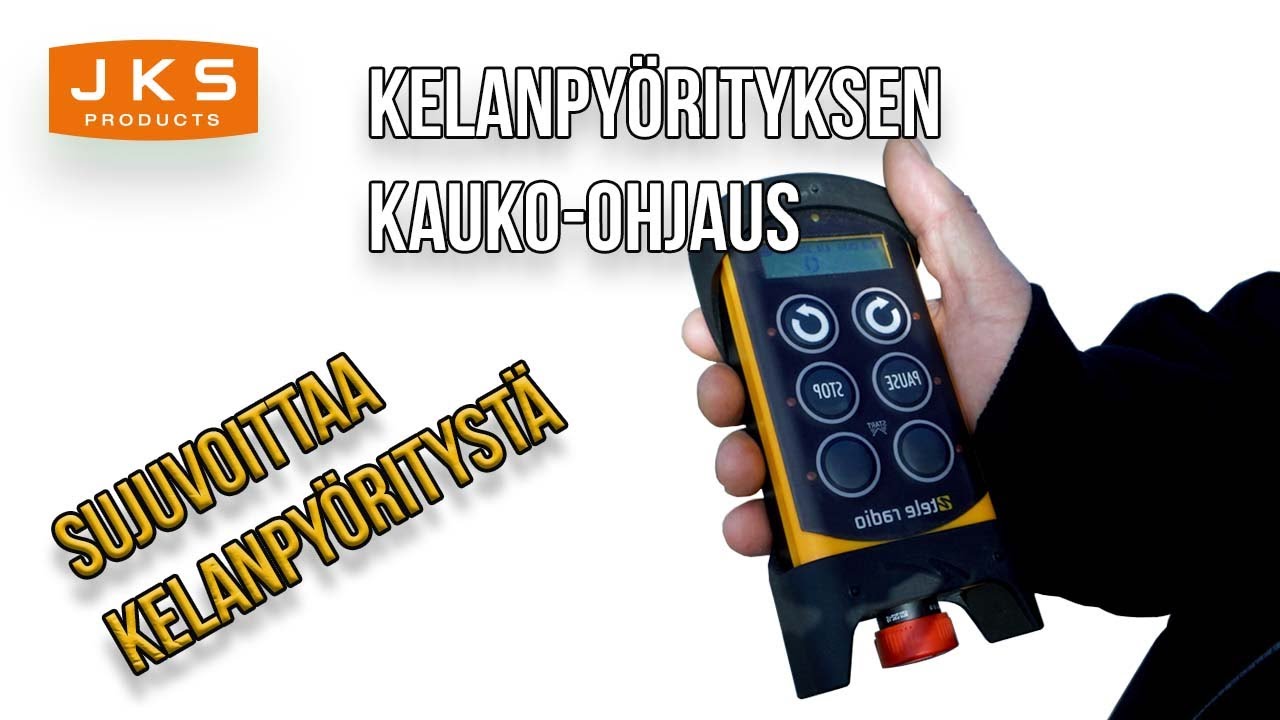 JKS kelanpy&ouml;rityksen radio-ohjaus