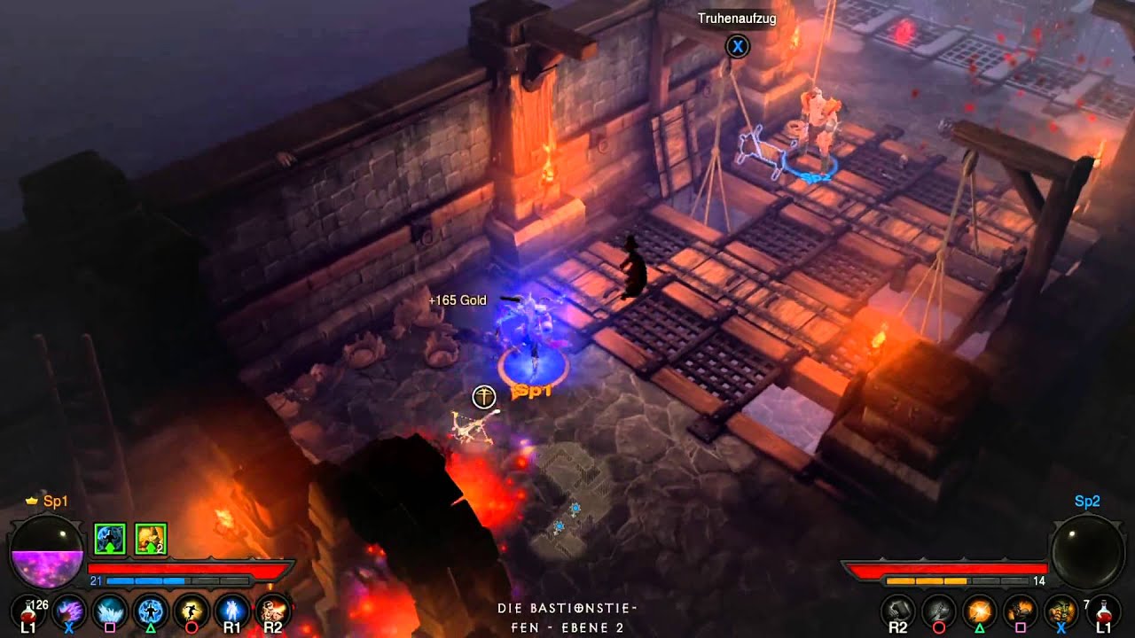 Playstation 3 Diablo 3 Coop [ wie level ich meinen Twink? 1-60 ]