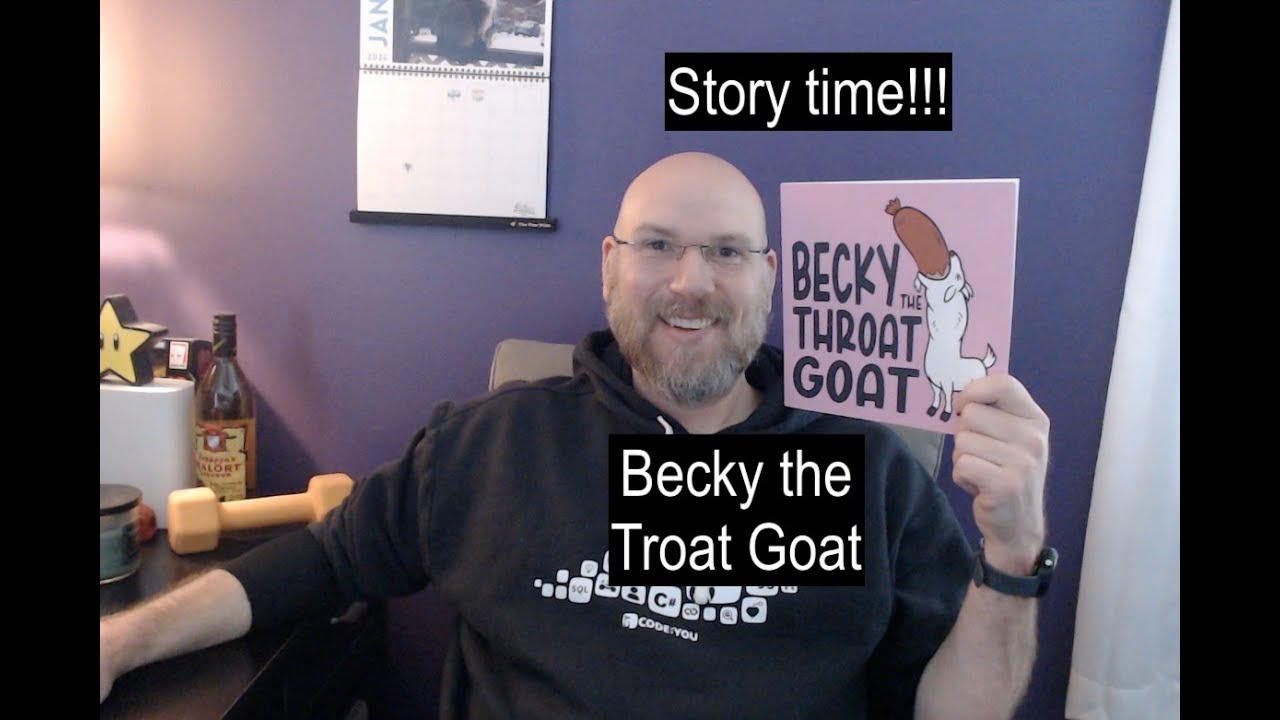 Время сказок!!! Бекки, коза с горлом