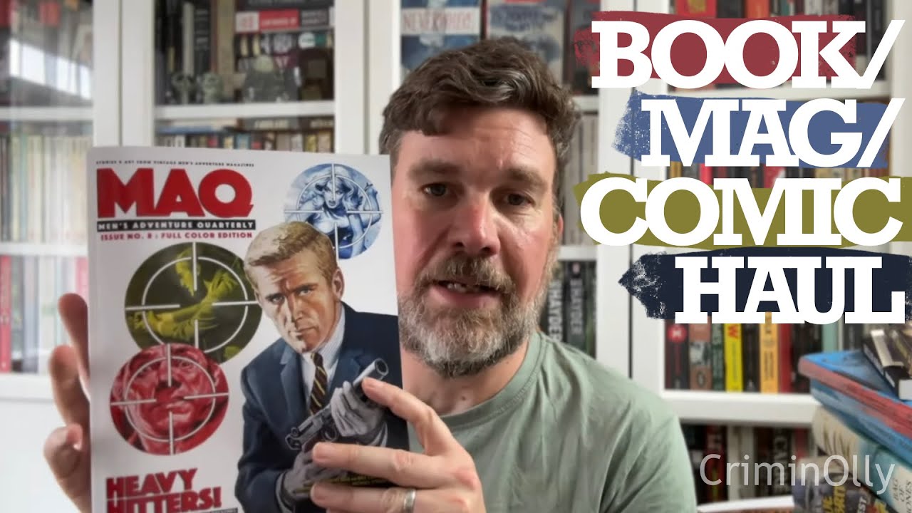 Book Haul 14th July: books, mags, comics and the best book cover ever!