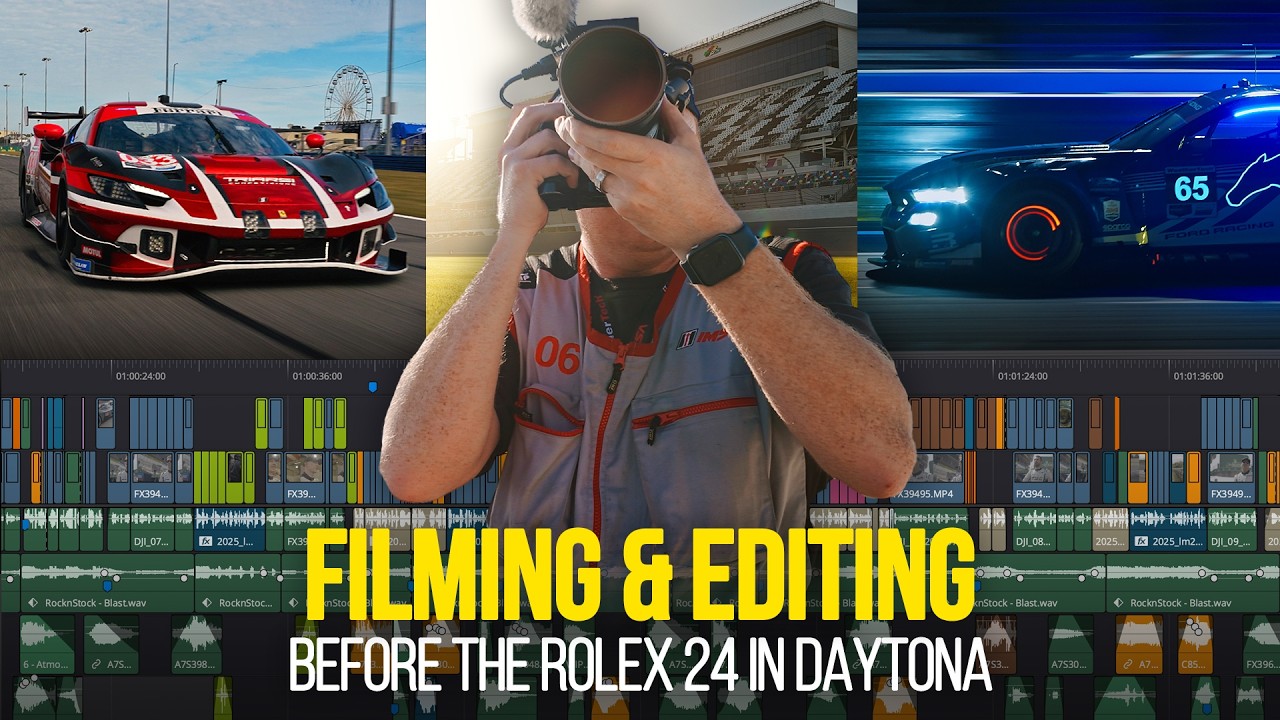 Creating an EPIC Edit in Daytona | Road to the Rolex Ep. 3