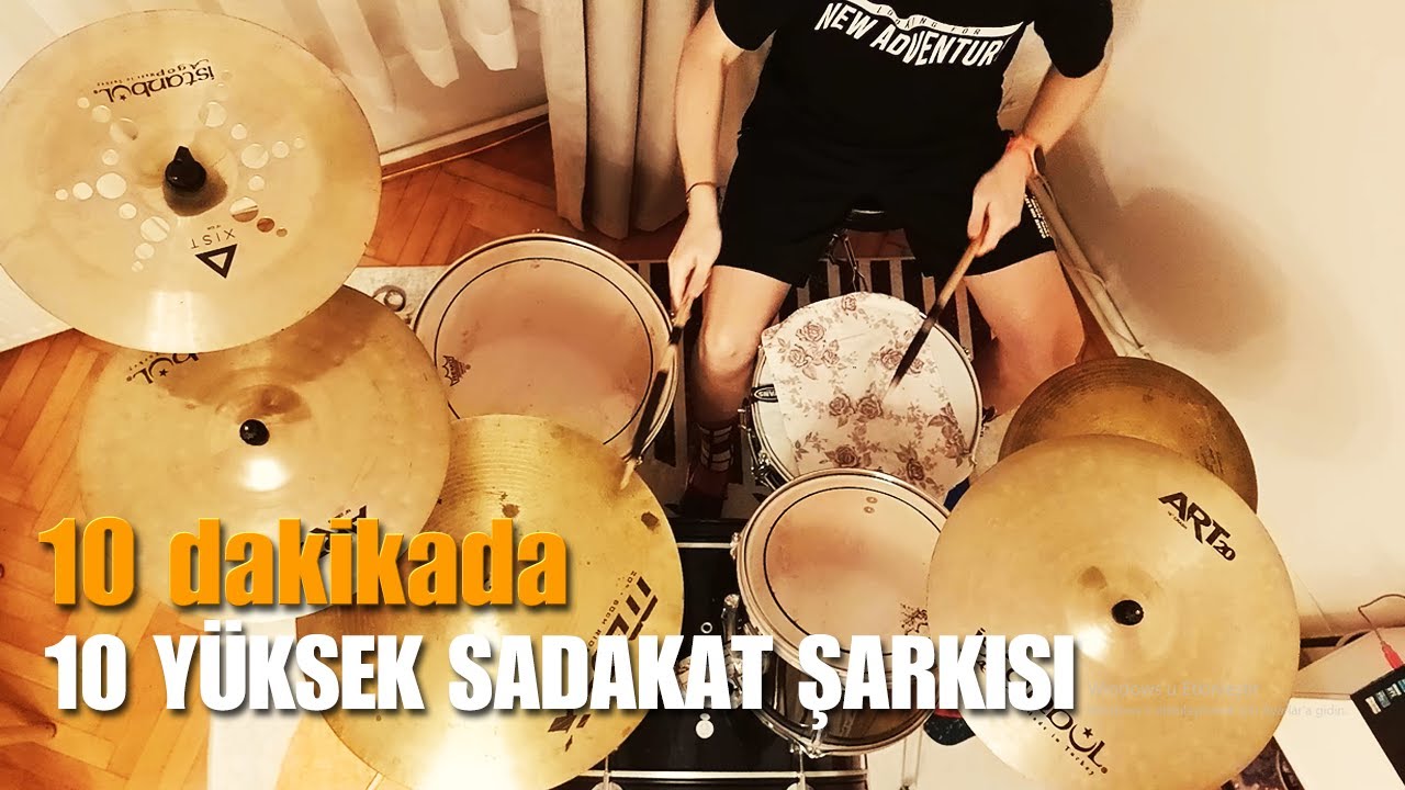 10 Dakikada 10 Yüksek Sadakat Şarkısı (Drum Cover) 6. Bölüm