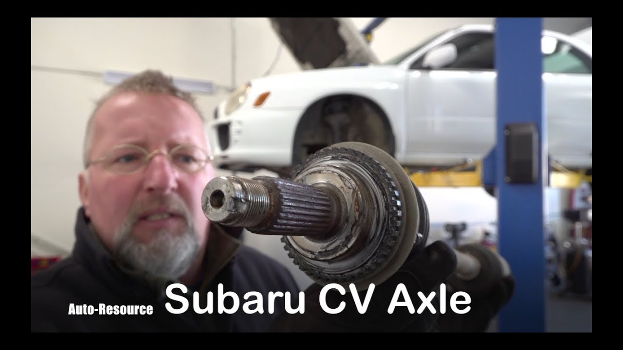 Замена передней оси ШРУСа SUBARU IMPREZA