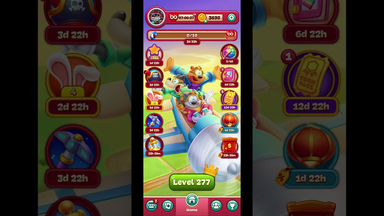 Toon Blast Levels 276–280 | Win Every Level With These Tricks