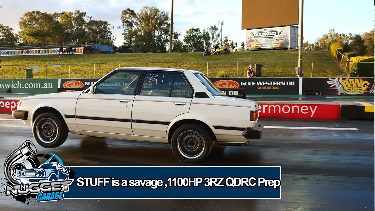 STUFF goes to the dragstrip, and QDRC Prep for the 1150HP 3RZ KE10