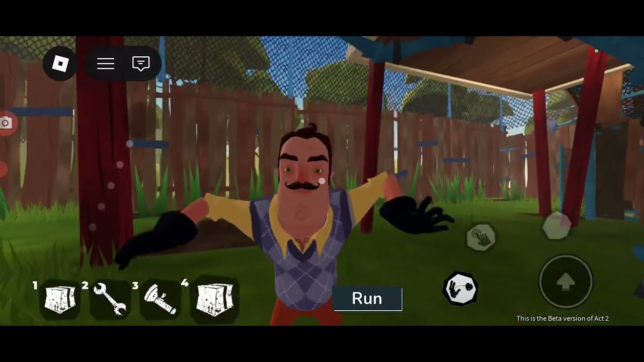 Scary neighbour act 2 #roblox  per Main Mar jaunga