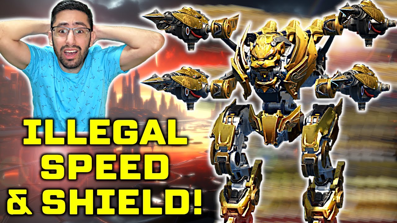Illegal SPEED! & Crazy Shield! GHOST TYPHON | War Robots WR